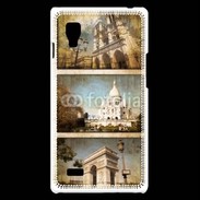 Coque LG Optimus L9 Vintage Paris 6