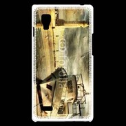 Coque LG Optimus L9 Phare et bateau Vintage