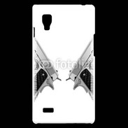 Coque LG Optimus L9 Double flingue