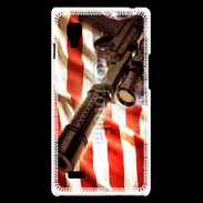 Coque LG Optimus L9 Gun controle