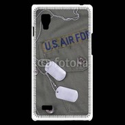 Coque LG Optimus L9 Uniforme US Air Force