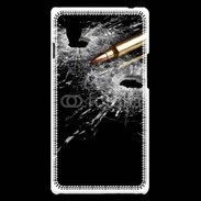 Coque LG Optimus L9 Impacte de balle dans une vitre