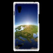 Coque LG Optimus L9 Planète Terre Euurope