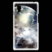 Coque LG Optimus L9 La terre vue de l'espace