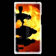 Coque LG Optimus L9 Pompier Soldat du feu 3