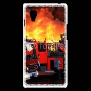 Coque LG Optimus L9 Intervention des pompiers incendie