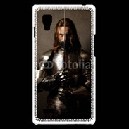 Coque LG Optimus L9 Salut de chevalier