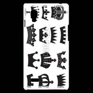 Coque LG Optimus L9 Collection de couronnes de Roi