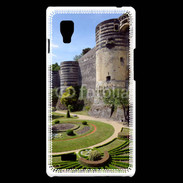 Coque LG Optimus L9 Château fort et jardins d'Angers en France