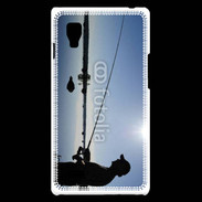 Coque LG Optimus L9 Pêcheur de nuit