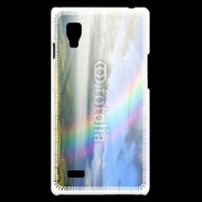 Coque LG Optimus L9 Arc en ciel à la montagne
