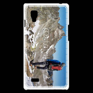Coque LG Optimus L9 Randonnée à la montagne