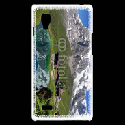 Coque LG Optimus L9 Montagne Suisse 