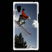 Coque LG Optimus L9 Skieur free ride