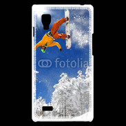 Coque LG Optimus L9 Skieur free ride 2