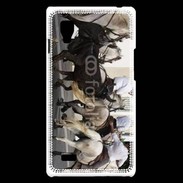 Coque LG Optimus L9 Abrivado Chevaux et taureaux