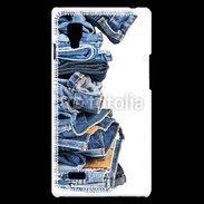 Coque LG Optimus L9 Pile de jean's