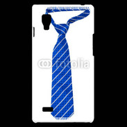 Coque LG Optimus L9 Cravate bleue