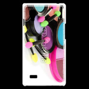 Coque LG Optimus L9 Maquillage 3