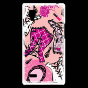 Coque LG Optimus L9 Corset glamour