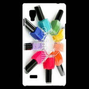 Coque LG Optimus L9 Farandole de vernis