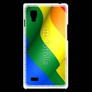 Coque LG Optimus L9 Drapeau Gay Pride