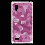 Coque LG Optimus L9 Camouflage rose