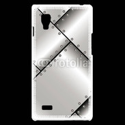 Coque LG Optimus L9 Tôle métallique