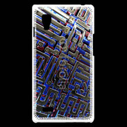 Coque LG Optimus L9 Aspect circuit imprimé 