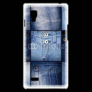 Coque LG Optimus L9 Jean's en folie