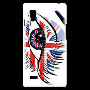 Coque LG Optimus L9 Oeil Angleterre