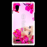 Coque LG Optimus L9 Beauté féminine 5