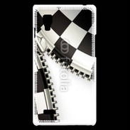 Coque LG Optimus L9 Zipper course