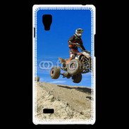 Coque LG Optimus L9 Saut en quad