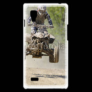Coque LG Optimus L9 Rallie raid en quad
