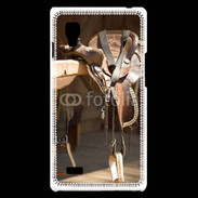 Coque LG Optimus L9 Selle de cowboy