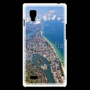 Coque LG Optimus L9 Vue aérienne de la cote de Miami