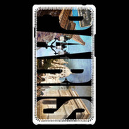 Coque LG Optimus L9 Paris en lettres