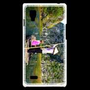 Coque LG Optimus L9 Promenade en barque Vietnam