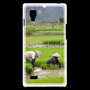 Coque LG Optimus L9 Rizière au Vietnam
