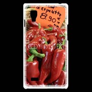 Coque LG Optimus L9 Piment d'Espelette