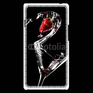 Coque LG Optimus L9 Cocktail de fraise