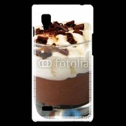 Coque LG Optimus L9 Verrine dessert chocolat