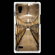 Coque LG Optimus L9 Cave tonneaux de vin