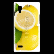 Coque LG Optimus L9 Citron jaune