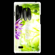 Coque LG Optimus L9 Fleur de lotus