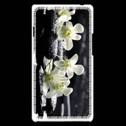 Coque LG Optimus L9 Orchidée blanche Zen 11