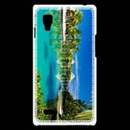 Coque LG Optimus L9 Tropical Resort