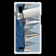 Coque LG Optimus L9 Régate en mer