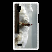 Coque LG Optimus L9 Vague sur la cote